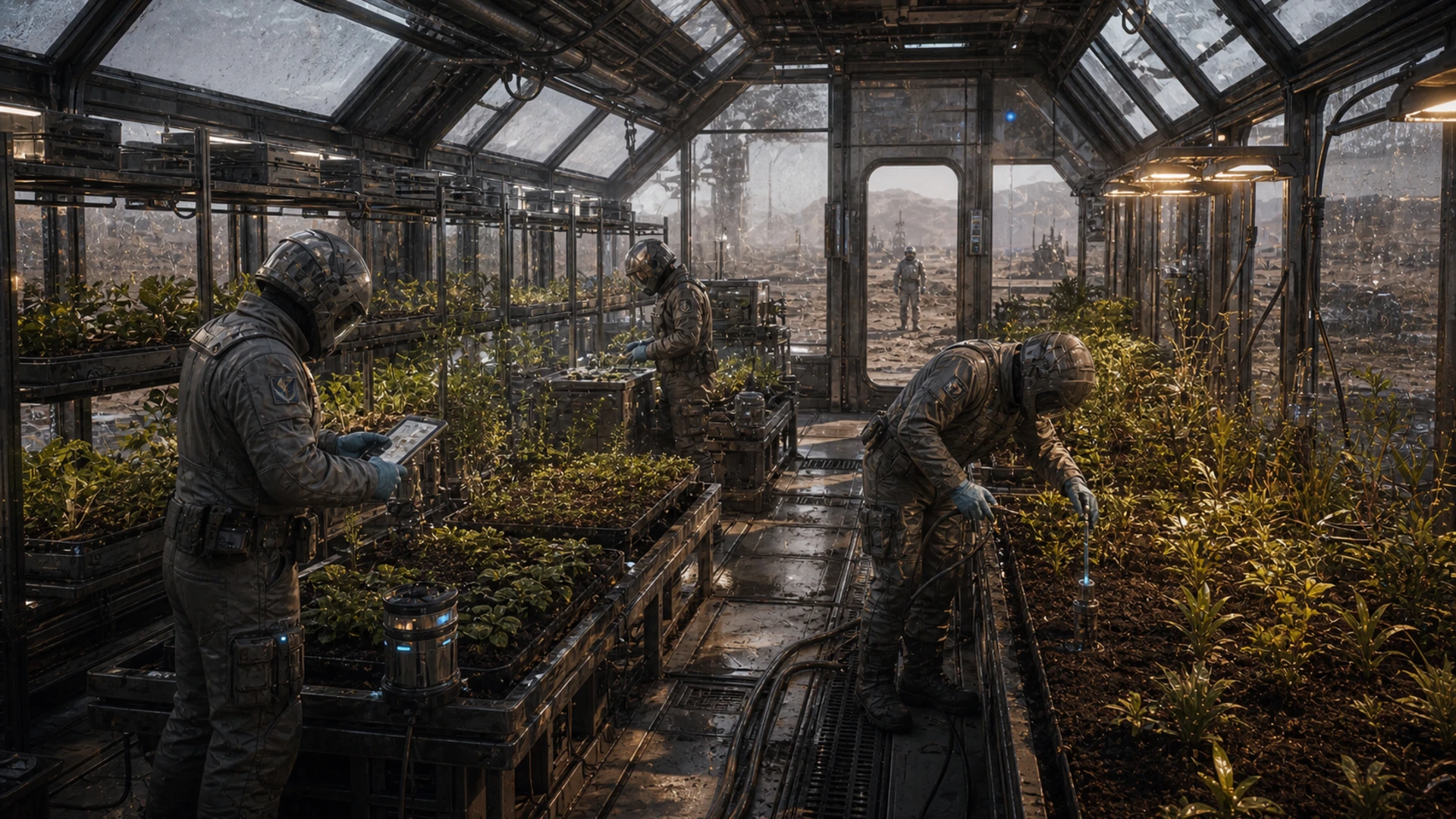 High-resolution concept image for Mission Log 031: Seed Zone: CT-03 terrain, mission infrastructure, atmospheric light, and soil pressure rendered as a cinematic WebP illustration.