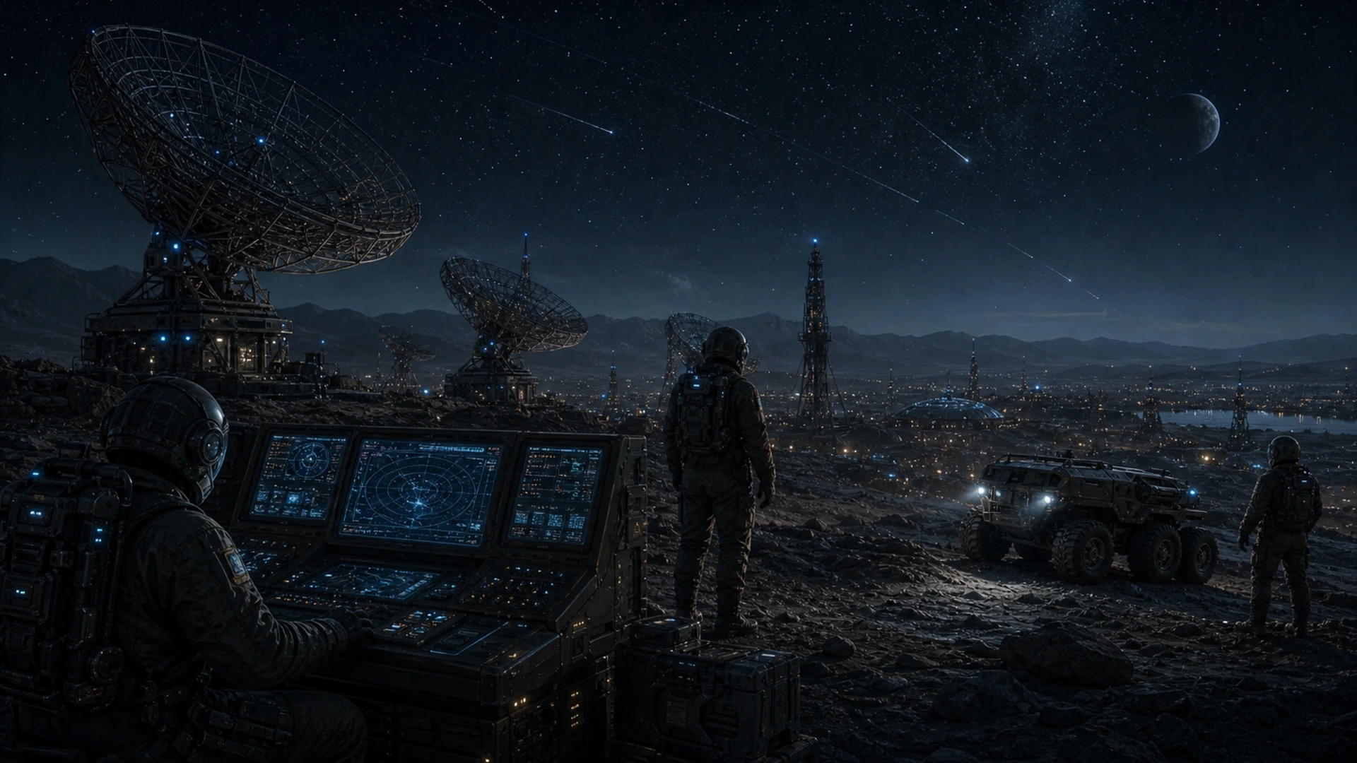 High-resolution concept image for Mission Log 033: Orbit Debris: CT-03 terrain, mission infrastructure, atmospheric light, and relay pressure rendered as a cinematic WebP illustration.