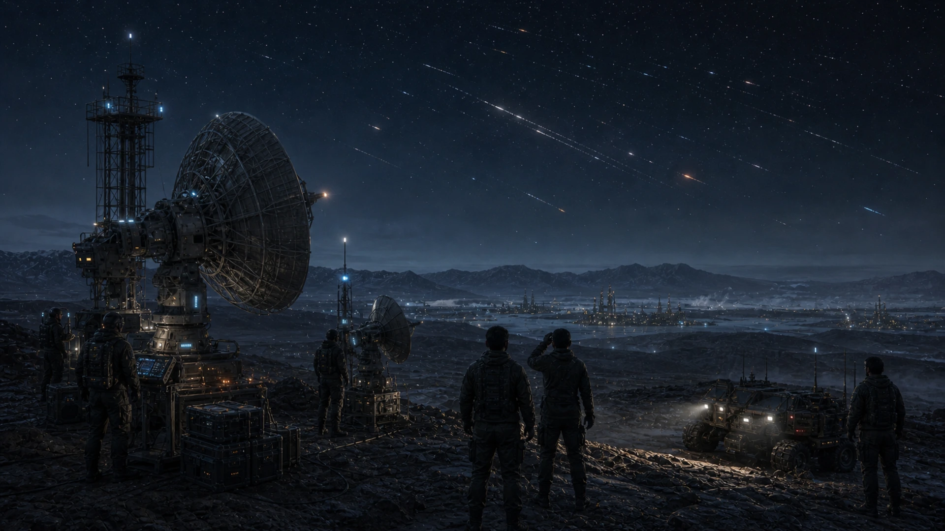 High-resolution concept image for Season 10: Low Orbit Debris Watch: CT-03 terrain, mission infrastructure, atmospheric light, and relay pressure rendered as a cinematic WebP illustration.